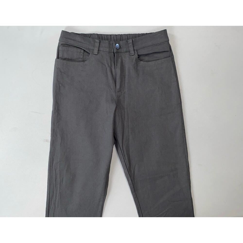 Pact Men's Flex Waist Organic Cotton Twill 5-Pocket Pants, Jeans. Men's M, NEW!